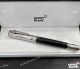 AAA Grade Replica Mont Blanc Muhammad Ali Silver Black Ballpoint Pen (3)_th.jpg